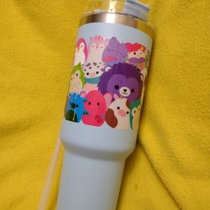 Squishmallows inspired 40 oz tumbler